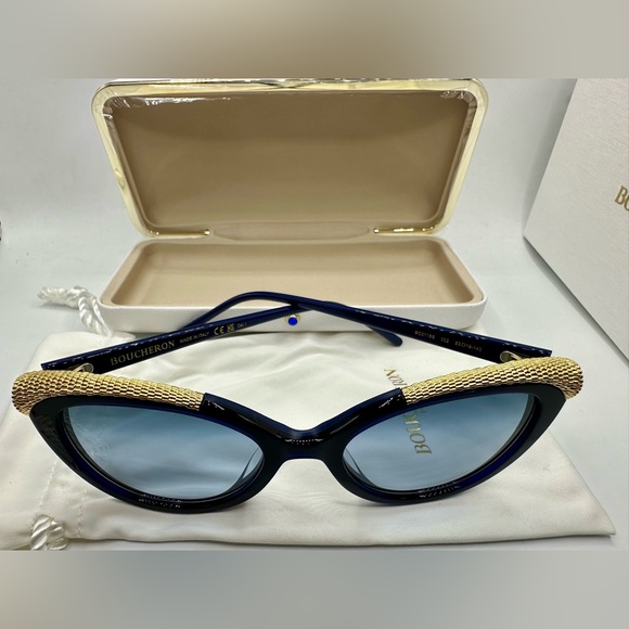 🏆Boucheron 18K Gold Plated BC0116S-002 !Made In Italy ! - Picture 10 of 16